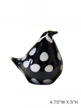 Art Glass Paperweight Rooster